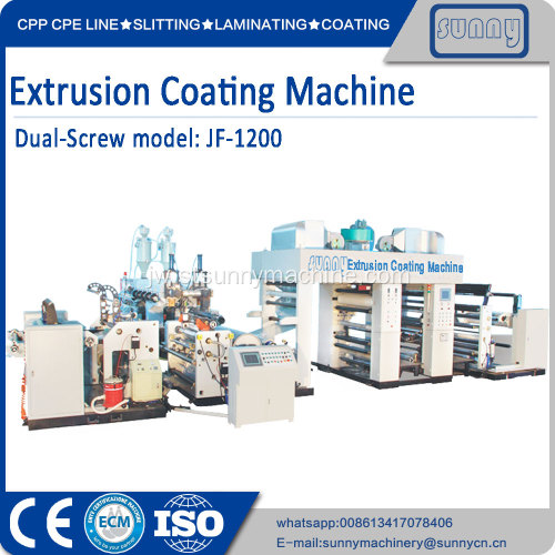 Sigle T-Die extrusion laminating machine